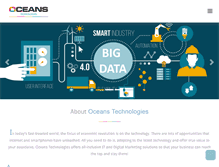 Tablet Screenshot of oceanstechnologies.com